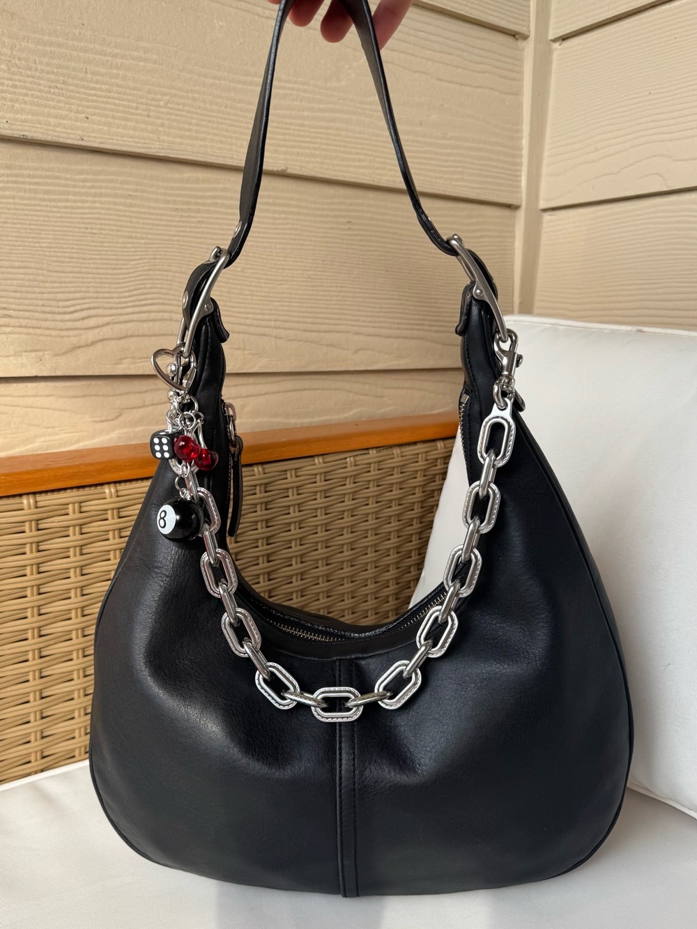 Vintage coach west Zoe legacy hobo bag